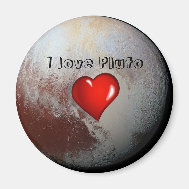 Pluto lovers magnet (Front)
