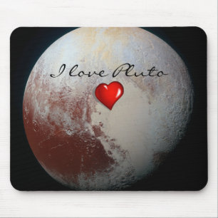 Pluto lovers mouse mat