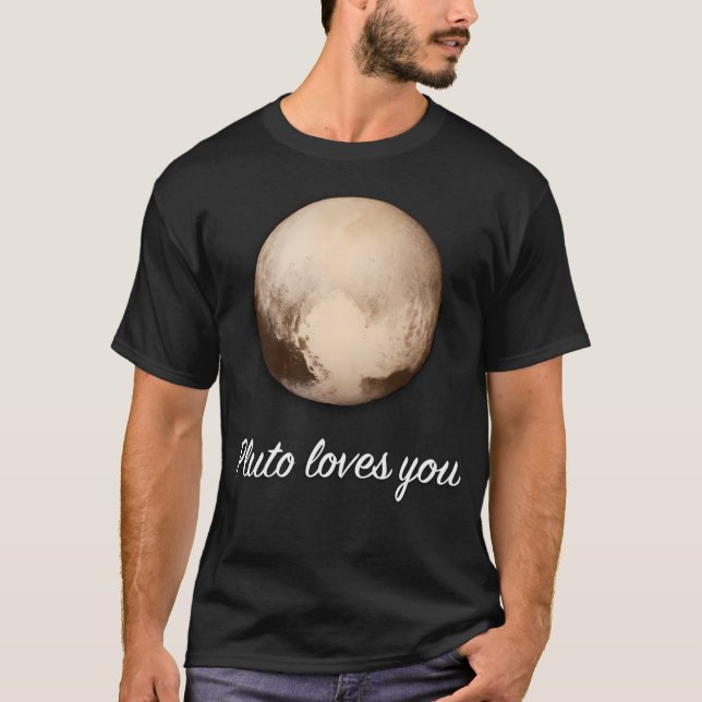 Pluto Loves You T-Shirt (Front)