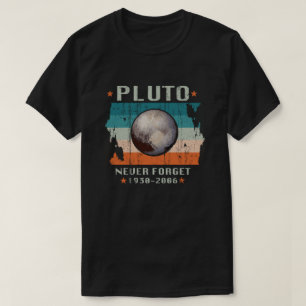Pluto Never Forget 1930-2006 T-Shirt
