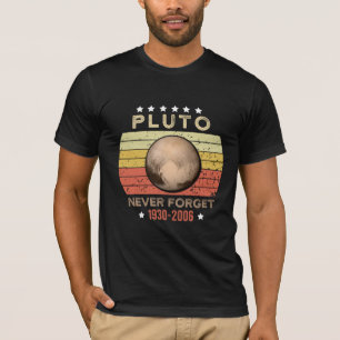 Pluto Never Forget 1930-2006 T-Shirt
