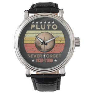 Pluto Never Forget 1930-2006 Watch