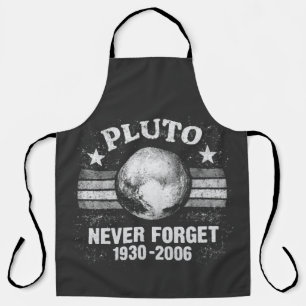 Pluto Never Forget Apron
