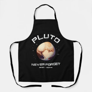 Pluto Never Forget Apron