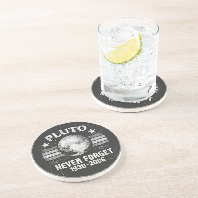 Pluto Never Forget Coaster (Side)