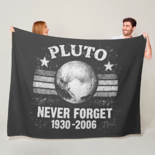 Pluto Never Forget Fleece Blanket