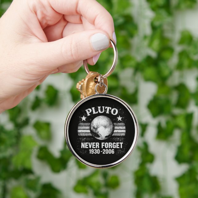 Pluto Never Forget Key Ring (Hand)