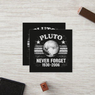 Pluto Never Forget Loyalty Card