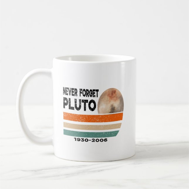 Pluto Planet Funny Gift Souvenir Coffee Mug (Left)