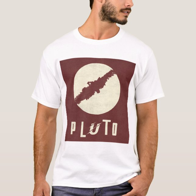 Pluto Planet T-Shirt  (Front)