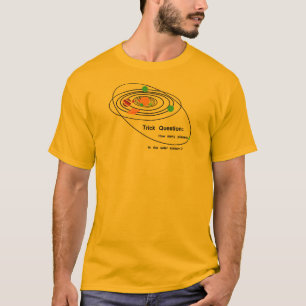 Pluto Planets Trick Question T-Shirt