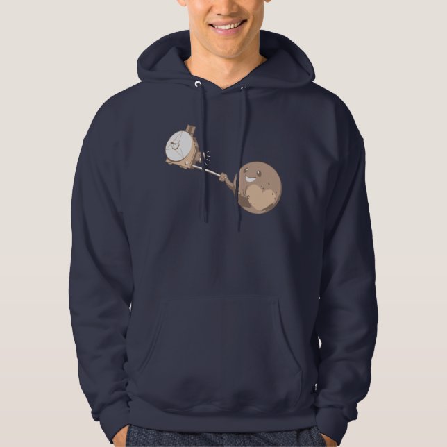 Pluto Selfie Hoodie (Front)
