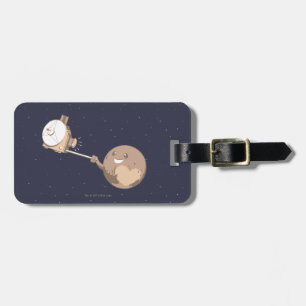 Pluto Selfie Luggage Tag
