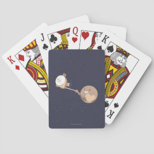Pluto Selfie Playing Cards