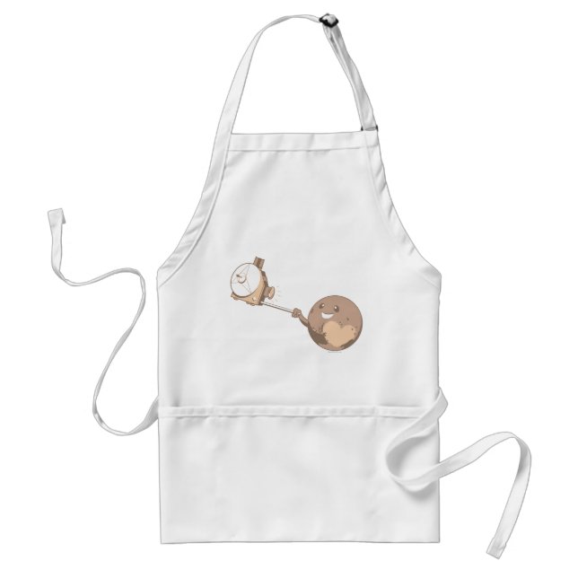 Pluto Selfie Standard Apron (Front)