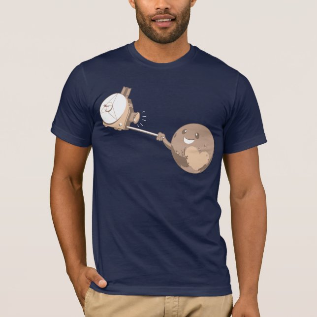 Pluto Selfie T-Shirt (Front)