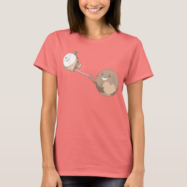 Pluto Selfie T-Shirt (Front)