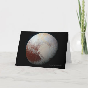 Pluto - The Largest Dwarf Planet Card