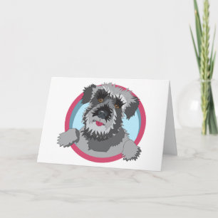 Pluto Whoosh Greeting Card