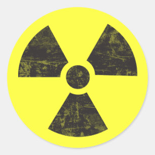Plutonium - PU Classic Round Sticker