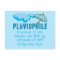 Pluviophile Rain Lover Pretty Blue Umbrella
