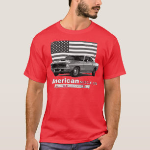 Plymouth Barracuda American Muscle 60s 70s Old is  T-Shirt
