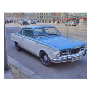 Plymouth Barracuda Poster