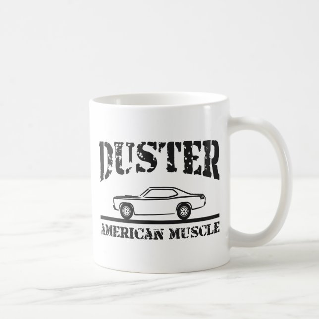 Plymouth Duster American Muscle Car Coffee Mug (Right)