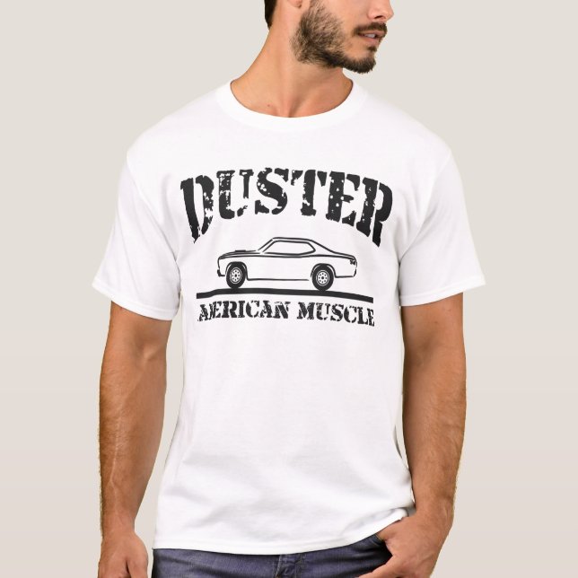 Plymouth Duster American Muscle Car T-Shirt (Front)