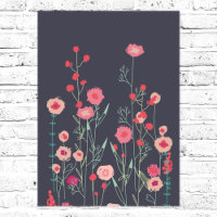 Plymouth Flowers Dark Boho Floral