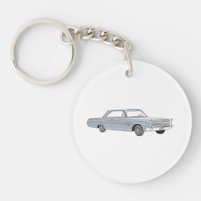 Plymouth Fury 1965 Key Ring (Front)