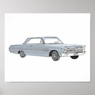 Plymouth Fury 1965 Poster