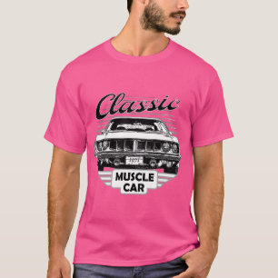Plymouth Hemi Cuda American Muscle Car 70S family T-Shirt