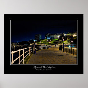 Plymouth Hoe Seafront gallery-style poster print