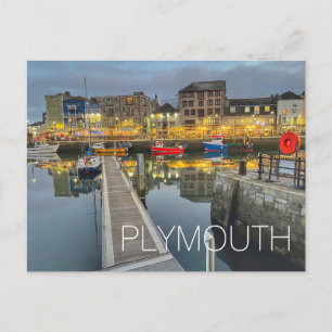 Plymouth Holiday Postcard