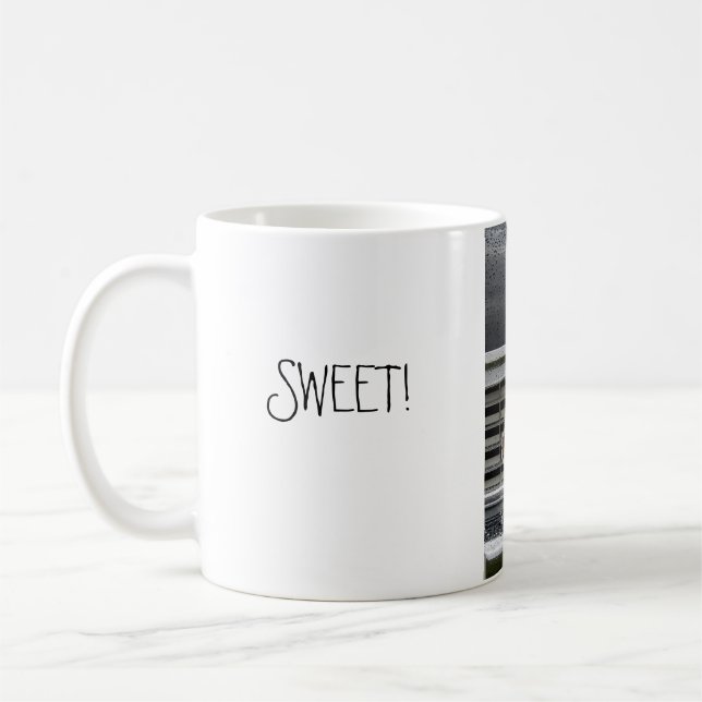 Plymouth in rain, SWEET! Coffee Mug (Left)