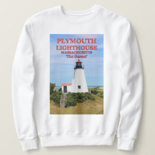 Plymouth Lighthouse, , Massachusetts Sweatshirt