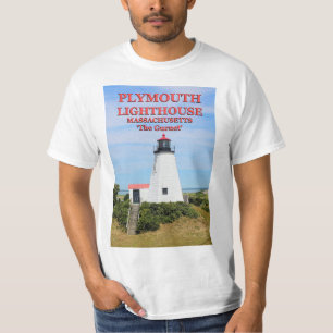 Plymouth Lighthouse, , Massachusetts T-Shirt