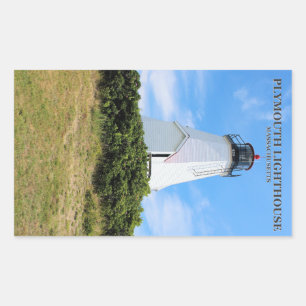Plymouth Lighthouse, "The Gurnet", MA Stickers