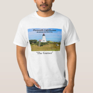 Plymouth Lighthouse, "The Gurnet", MA T-Shirt
