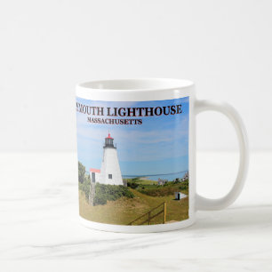 Plymouth Lighthouse, the Gurnet, Massachusetts Mug
