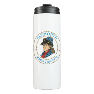 Plymouth Massachusetts Colonial Thermal Tumbler