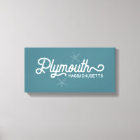 Plymouth Massachusetts Stretched Canvas Print
