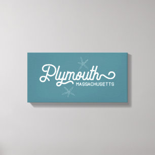 Plymouth Massachusetts Stretched Canvas Print