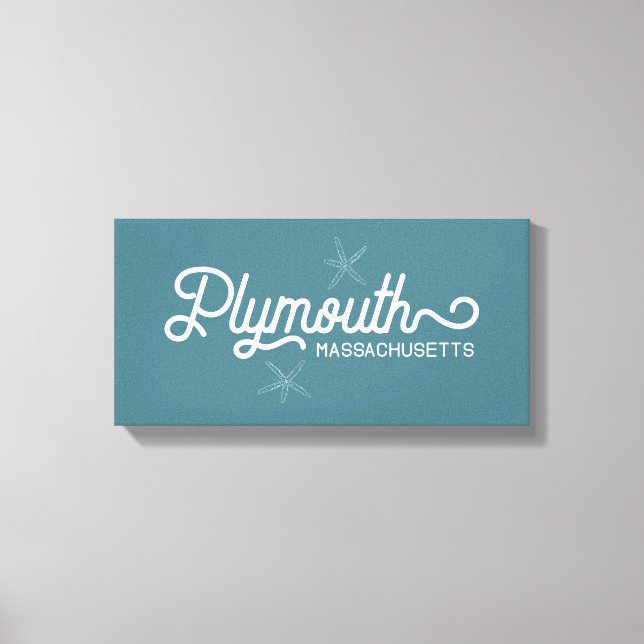 Plymouth Massachusetts Stretched Canvas Print (Front)
