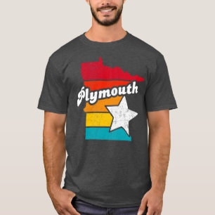 Plymouth Minnesota Vintage Distressed Souvenir 2 T-Shirt