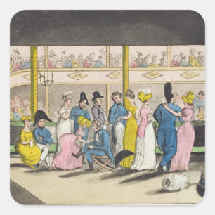 Plymouth Playhouse, plate from 'The Adventures of Square Sticker