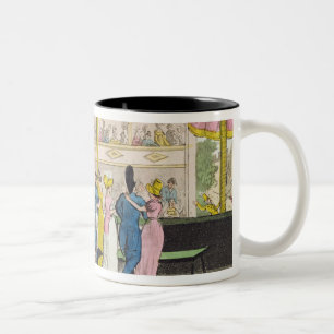 Plymouth Playhouse, plate from 'The Adventures of Two-Tone Coffee Mug