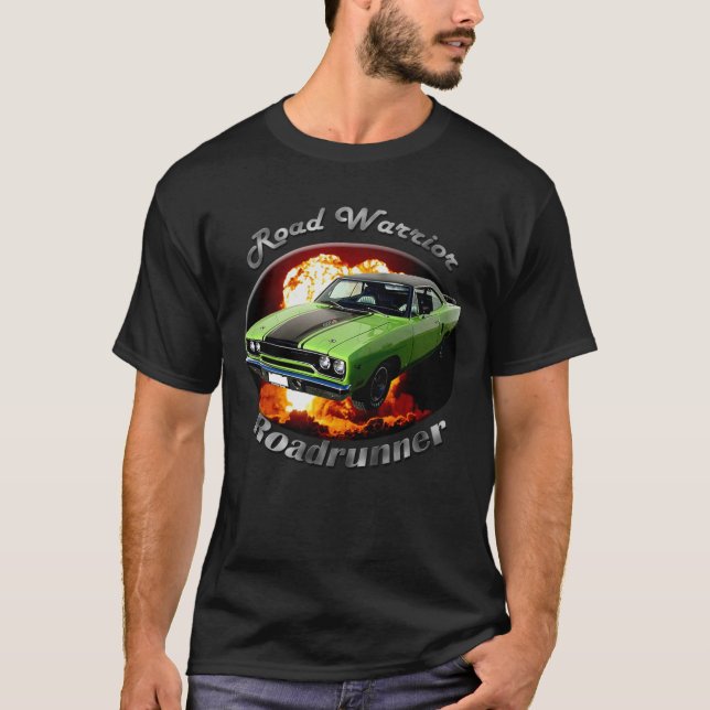 Plymouth Roadrunner Road Warrior Essential T-Shirt (Front)