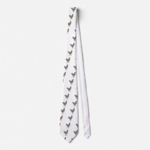 Plymouth Rock Chicken Drawing Tie